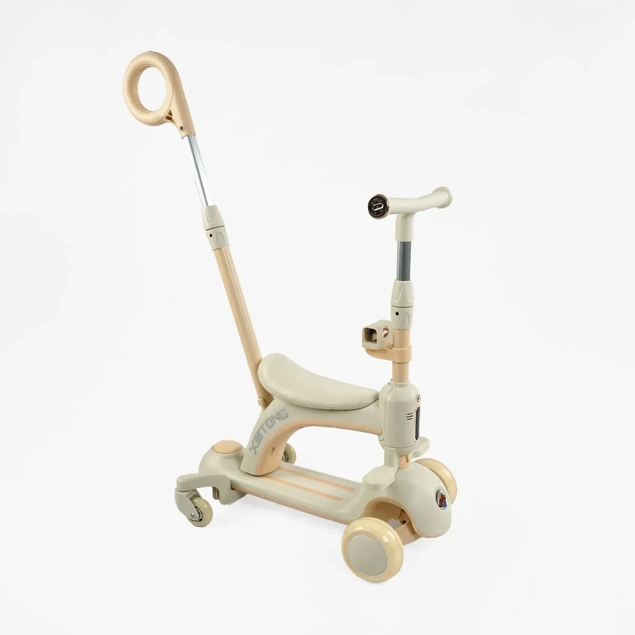 Самокат дитячий 3-х колісний 5в1 Scooter Skyper BG-60215 зі світлом/українське озвучування/захисний бампер (2554205266) - фото 4 Самокат дитячий 3-х колісний 5в1 Scooter Skyper BG-60215 зі світлом/українське озвучування/захисний бампер (2554205266) - фото 4