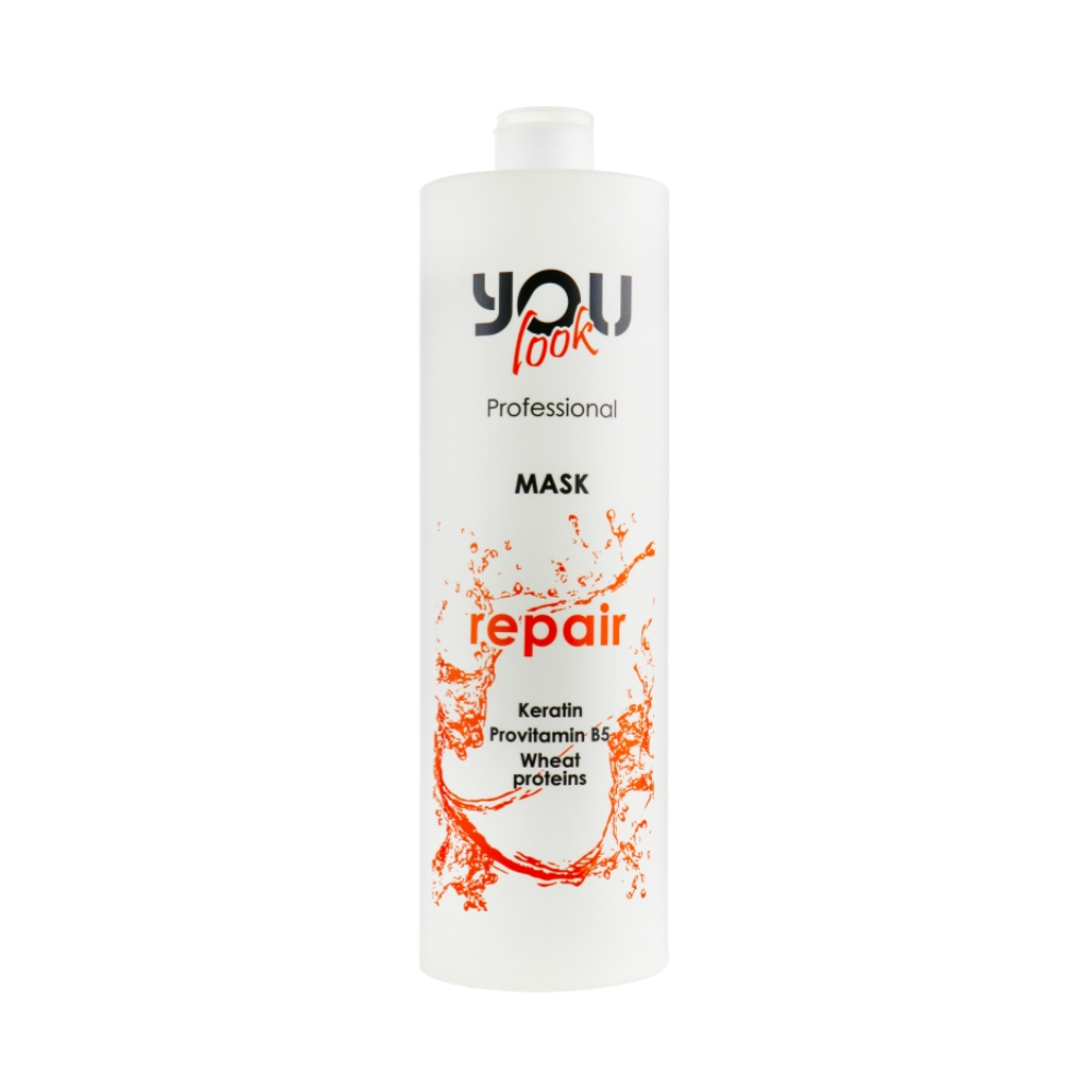 Маска для волосся відновлювальна You Look Professional Repair Mask 1000 мл Маска для волосся відновлювальна You Look Professional Repair Mask 1000 мл