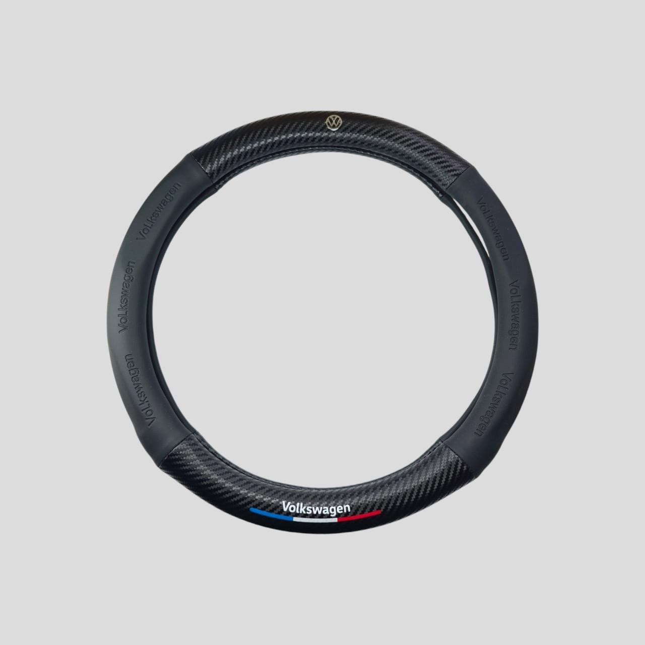Чехол на руль для автомобиля с логотипом Volkswagen (2404935369) Чехол на руль для автомобиля с логотипом Volkswagen (2404935369)