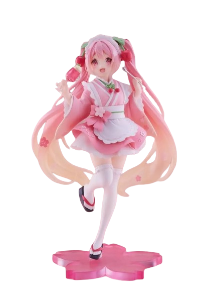 Фигурка для геймеров Taito Coreful Vocaloid Sakura Miku 18 см (TC V SM 18) - фото 1 Фигурка для геймеров Taito Coreful Vocaloid Sakura Miku 18 см (TC V SM 18) - фото 1