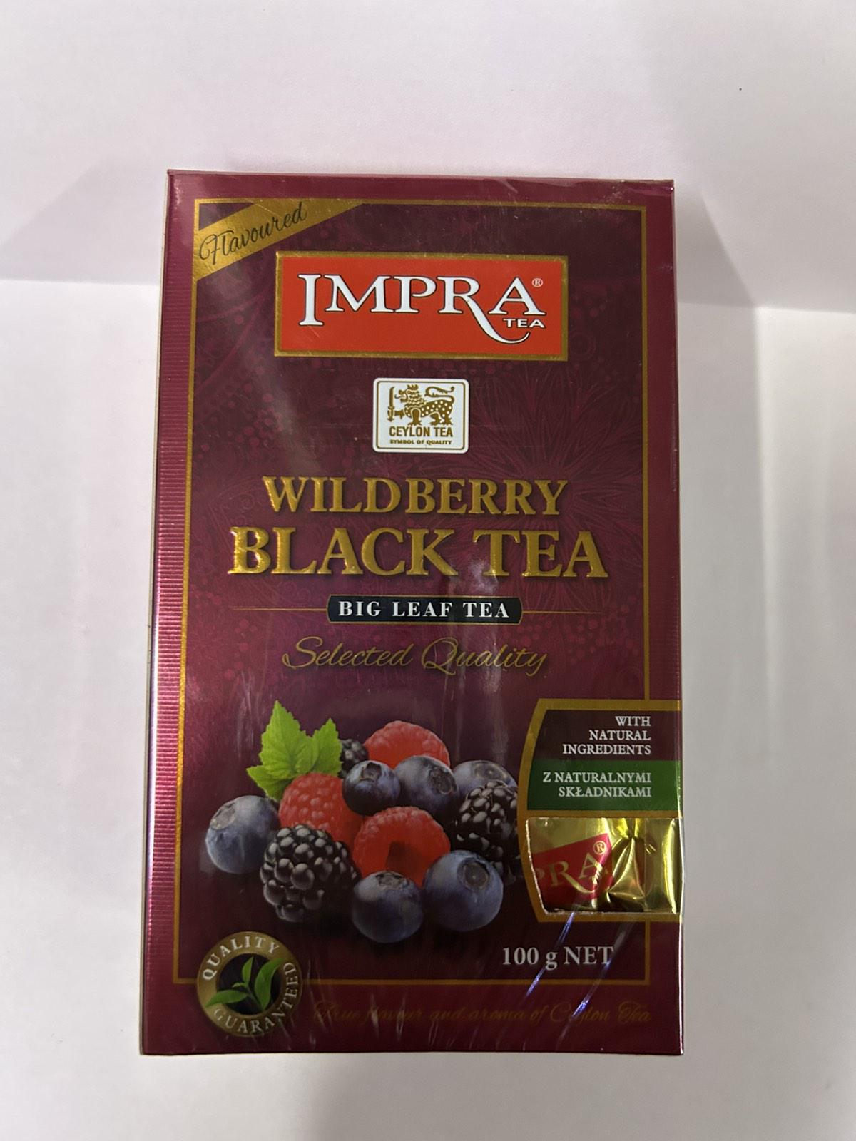 Чай черный Impra лесные ягоды 100 г