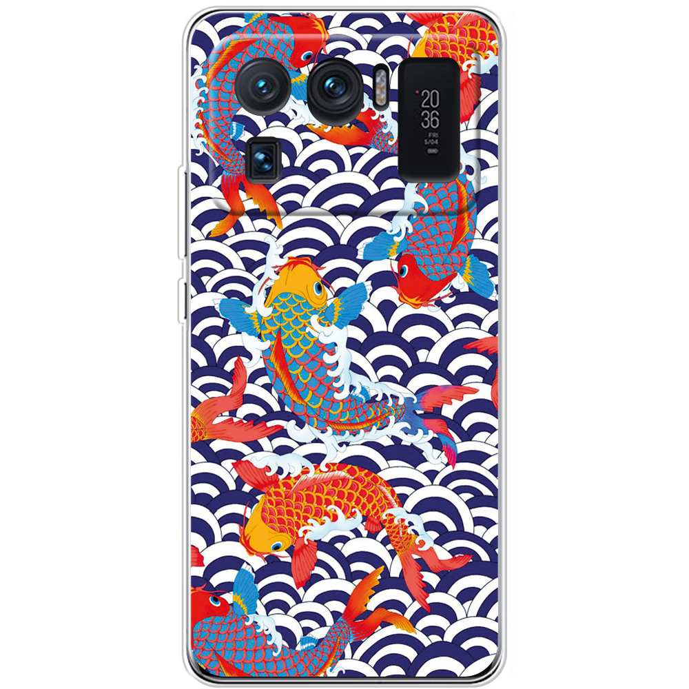 Чехол BoxFace Xiaomi Mi 11 Ultra Koi Fish Прозрачный силикон (44424-up2477-44424)