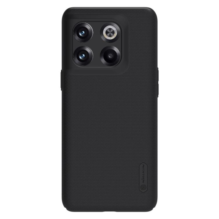 Чехол бампер Nillkin Super Frosted Shield для OnePlus Ace Pro /10T 5G Black - фото 2