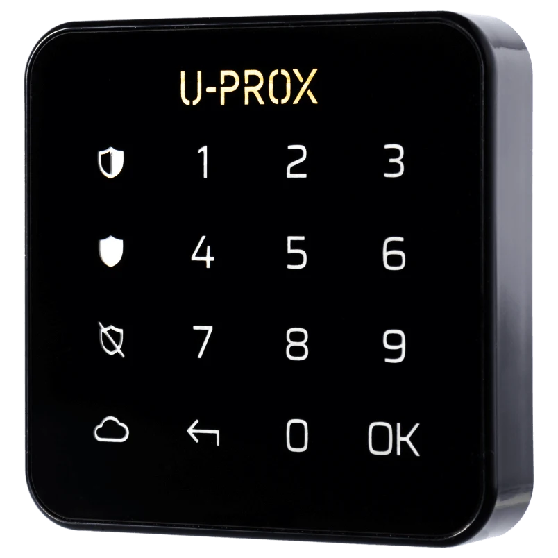 Клавиатура сенсорная U-Prox Keypad G1 868 МГц для охранной системы Черный (636116)