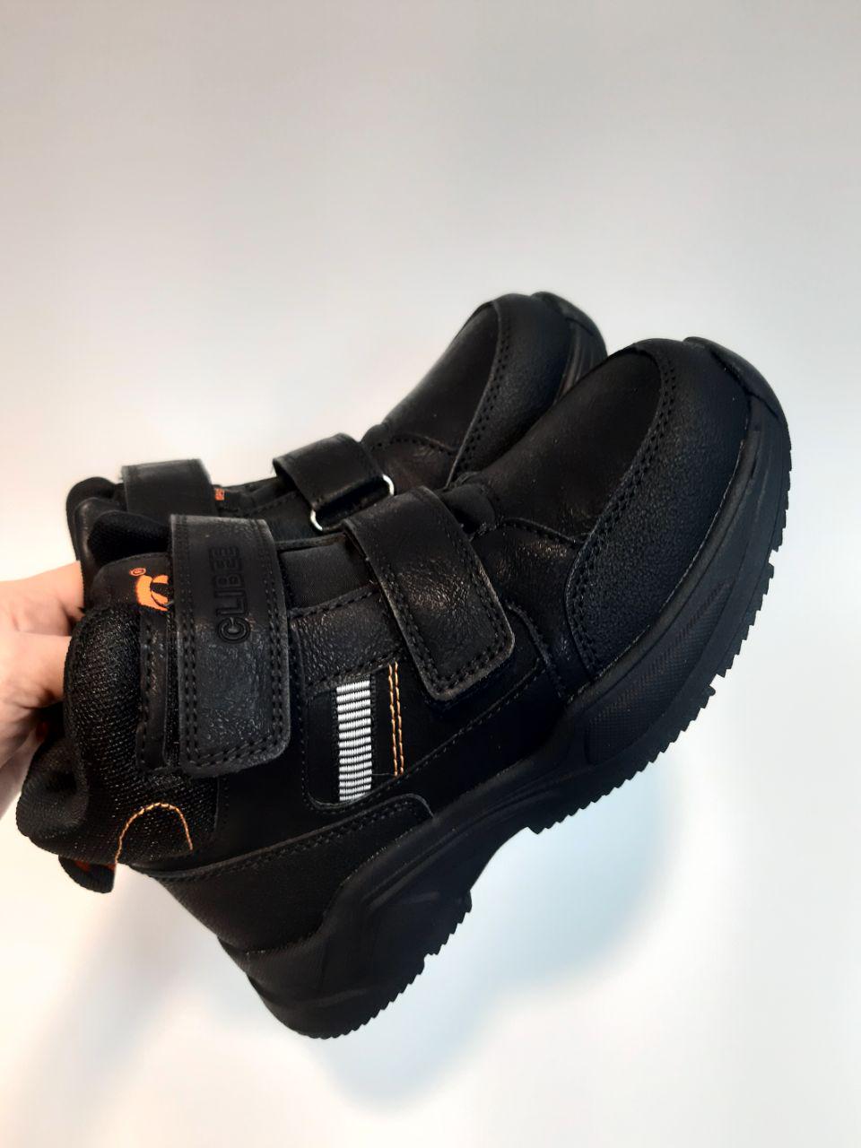 Черевики Clibee р. 36 23 см Чорний (515 bl-orange) - фото 2