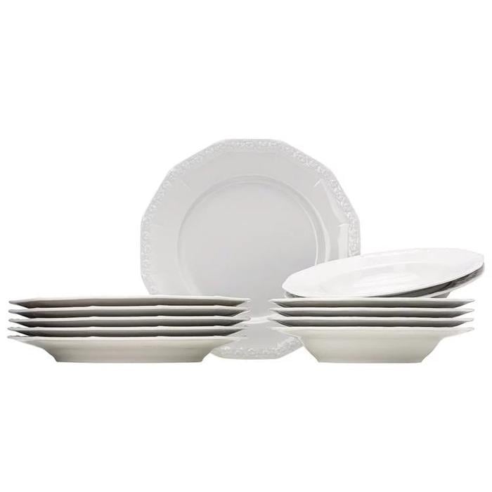 Набір тарілок Rosenthal White Maria 12 пр. (33497519)
