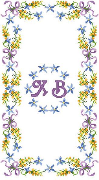 Схема Пасхальный рушник для вышивки бисером и нитями на атласной ткани (ТР074ан3360)