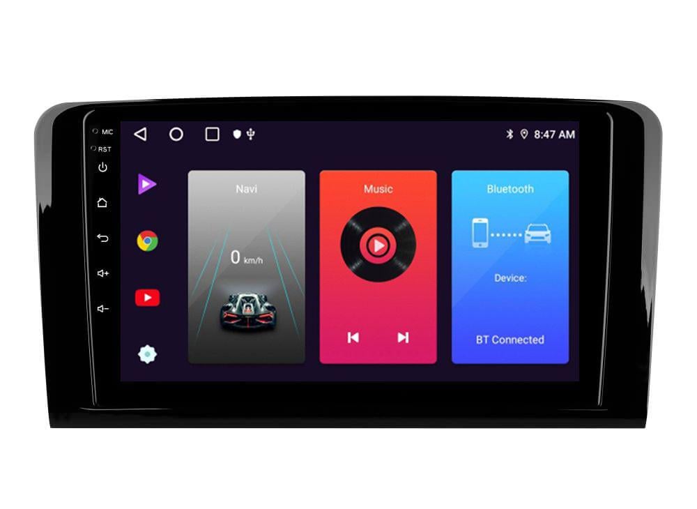 Автомагнитола штатная Sigma S9332 для Mercedes Benz ML GL ML350/GL320 X164 2005-2009 F1 3/32 Gb 4G DSP 9" (AR-91202)