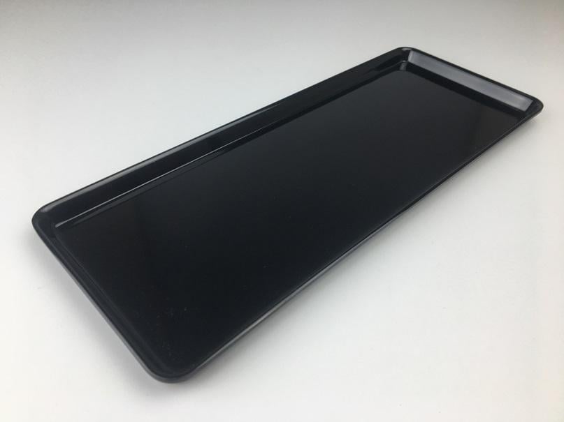 Таця для подачі One Chef прямокутна меламін 25,2х9,9х1,1 см Чорний - фото 5 Таця для подачі One Chef прямокутна меламін 25,2х9,9х1,1 см Чорний - фото 5