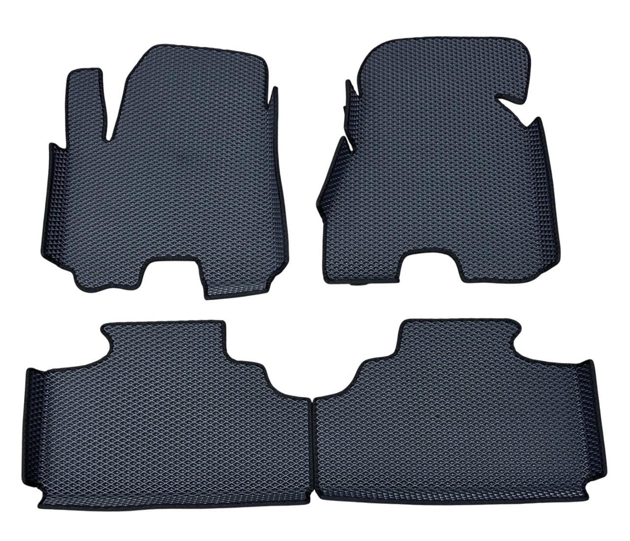 Коврики EVA с бортиками в салон для Hyundai Tucson 2003-2009 гг. Черный (1984984042)