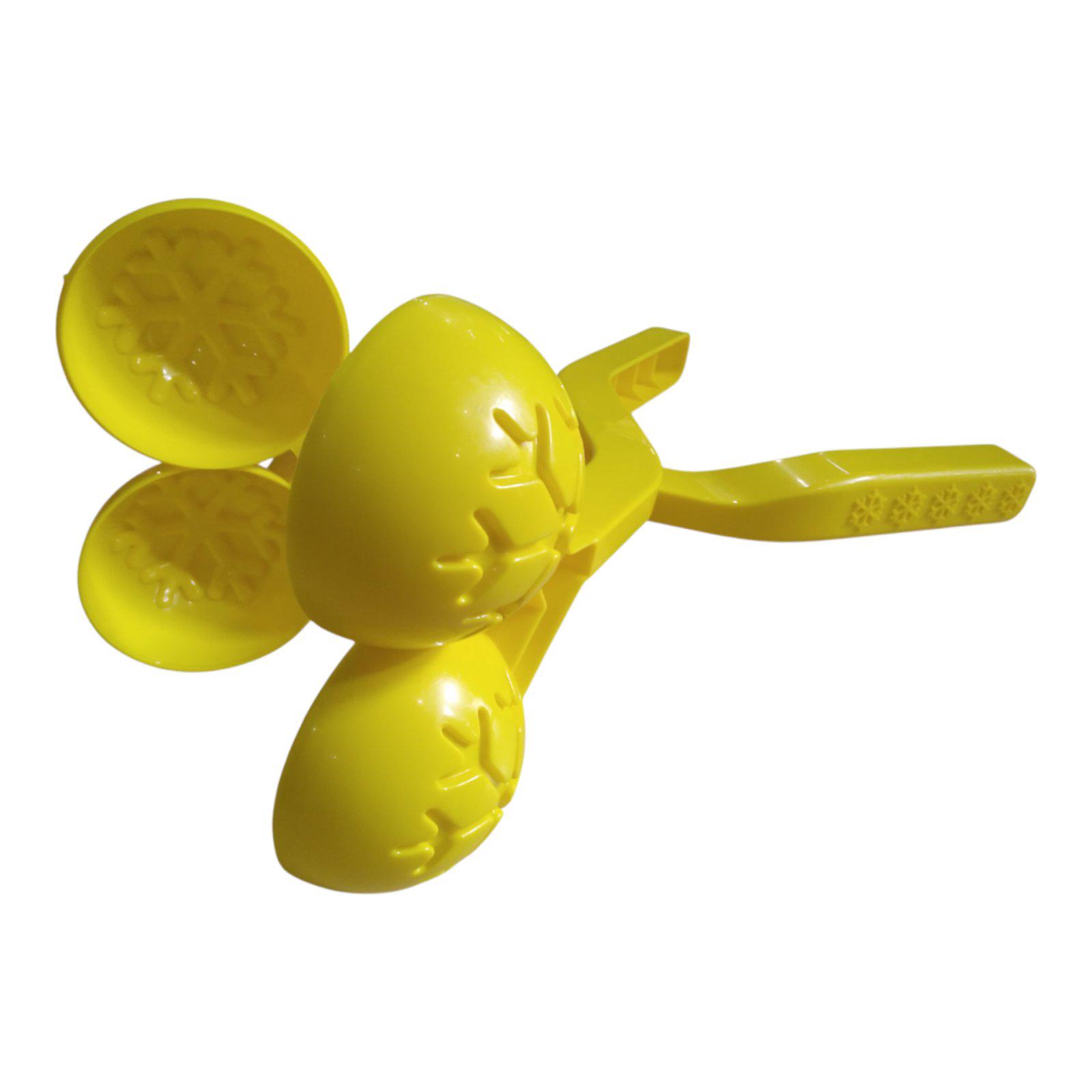 Сніжколіп на дві кульки Marmat Duo Жовтий (11266) - фото 3