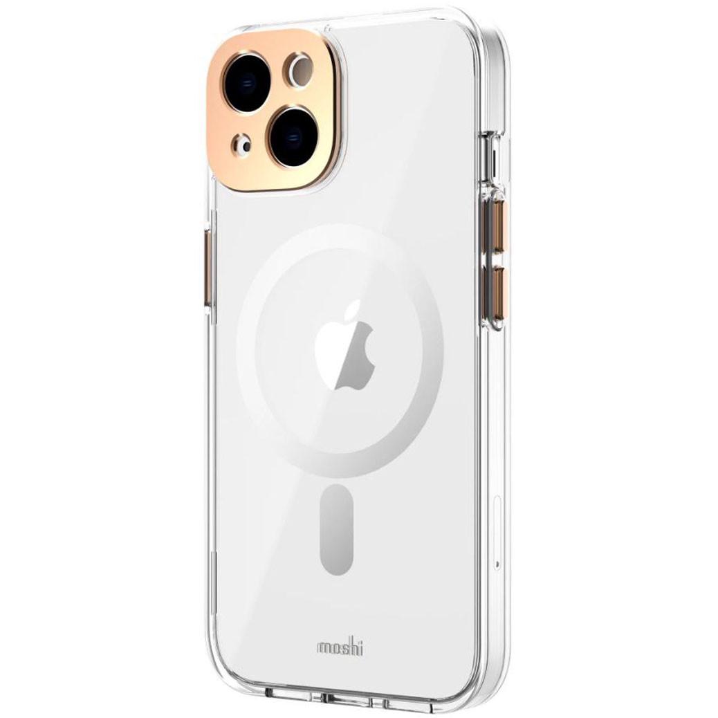 Чехол-накладка Moshi iGlaze Slim Hardshell Case for iPhone 14 Plus, Sunset Gold (99MO137226)