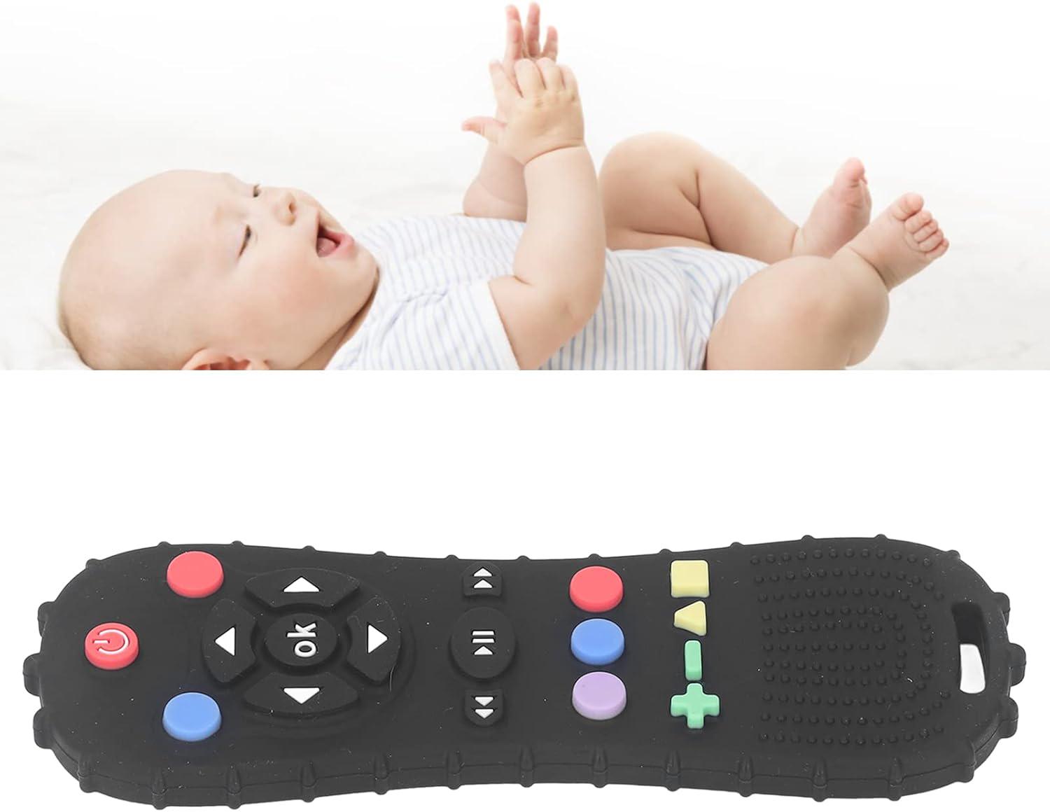 Гризунець дитячий силіконовий Пульт Чорний - фото 5