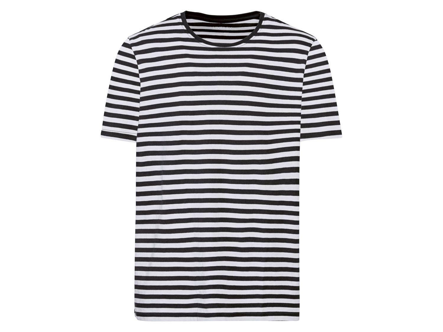 Мужская футболка Livergy M 48/50 Серый (0086M0045)