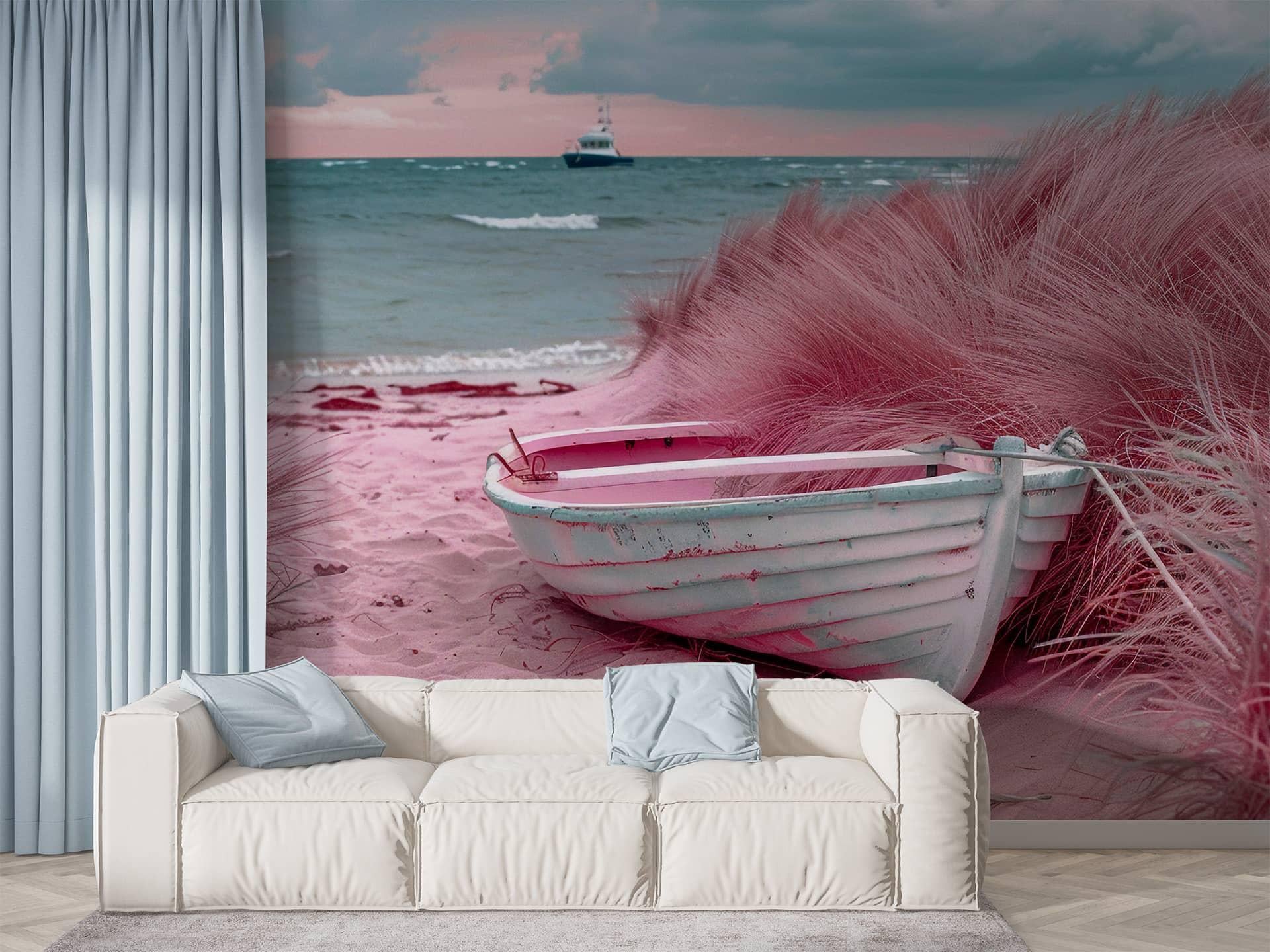 Фотообои флизелиновые Styleo Print-walls Лодка воспоминаний 0663 300х250 см (Pw-0663/2)