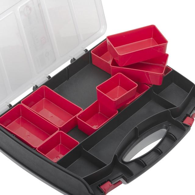 Органайзер Intertool BX-4005 15" 2в1 380x290x80 мм (9360733) - фото 2 Органайзер Intertool BX-4005 15" 2в1 380x290x80 мм (9360733) - фото 2