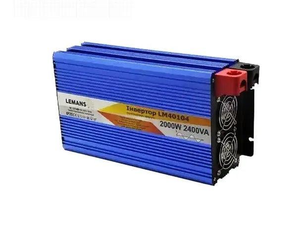 Инвертор Lemanso правильная синусоида 2000 Вт/пиковая 4000 Вт
