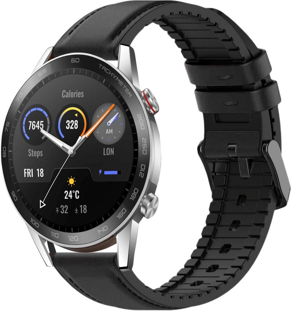 Ремешок кожаный Tamyx для Honor Magic Watch 2 46 мм Black (31619-2B) Ремешок кожаный Tamyx для Honor Magic Watch 2 46 мм Black (31619-2B)