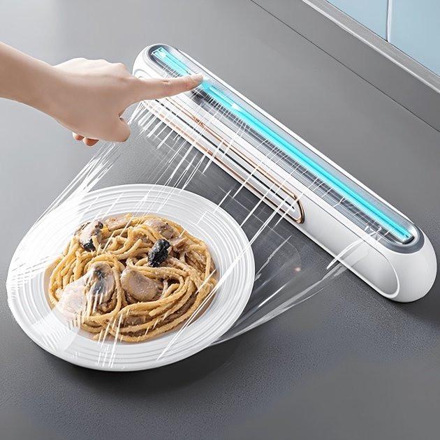 Органайзер-диспенсер для кухни Flim Cutter 1425 пластиковый для пищевой пленки и фольги (17945517) - фото 4 Органайзер-диспенсер для кухни Flim Cutter 1425 пластиковый для пищевой пленки и фольги (17945517) - фото 4