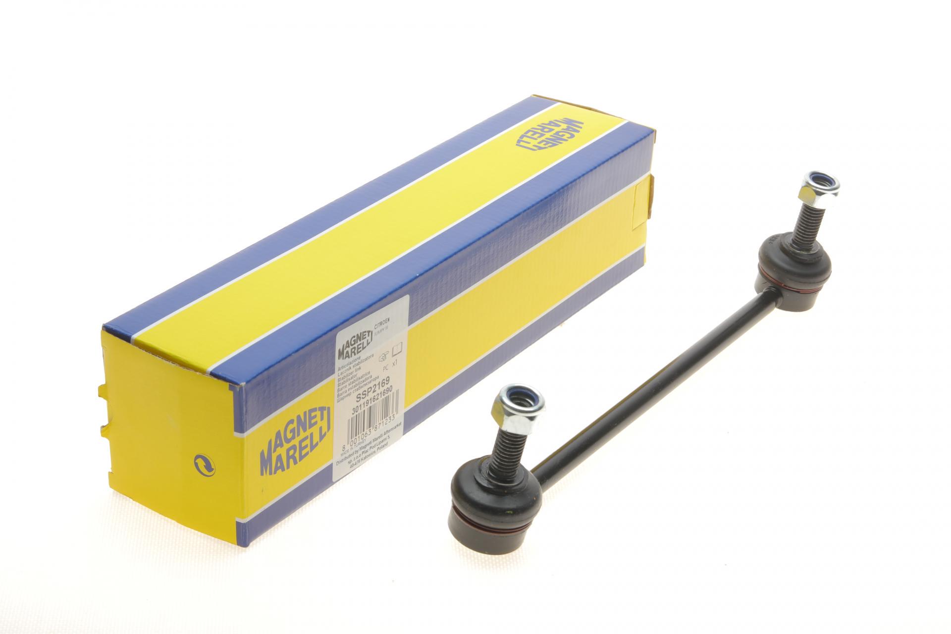 Тяга стабилизатора переднего Citroen Jumpy/Fiat Scudo/Peugeot Expert 07- 301191621690 MAGNETI MARELLI