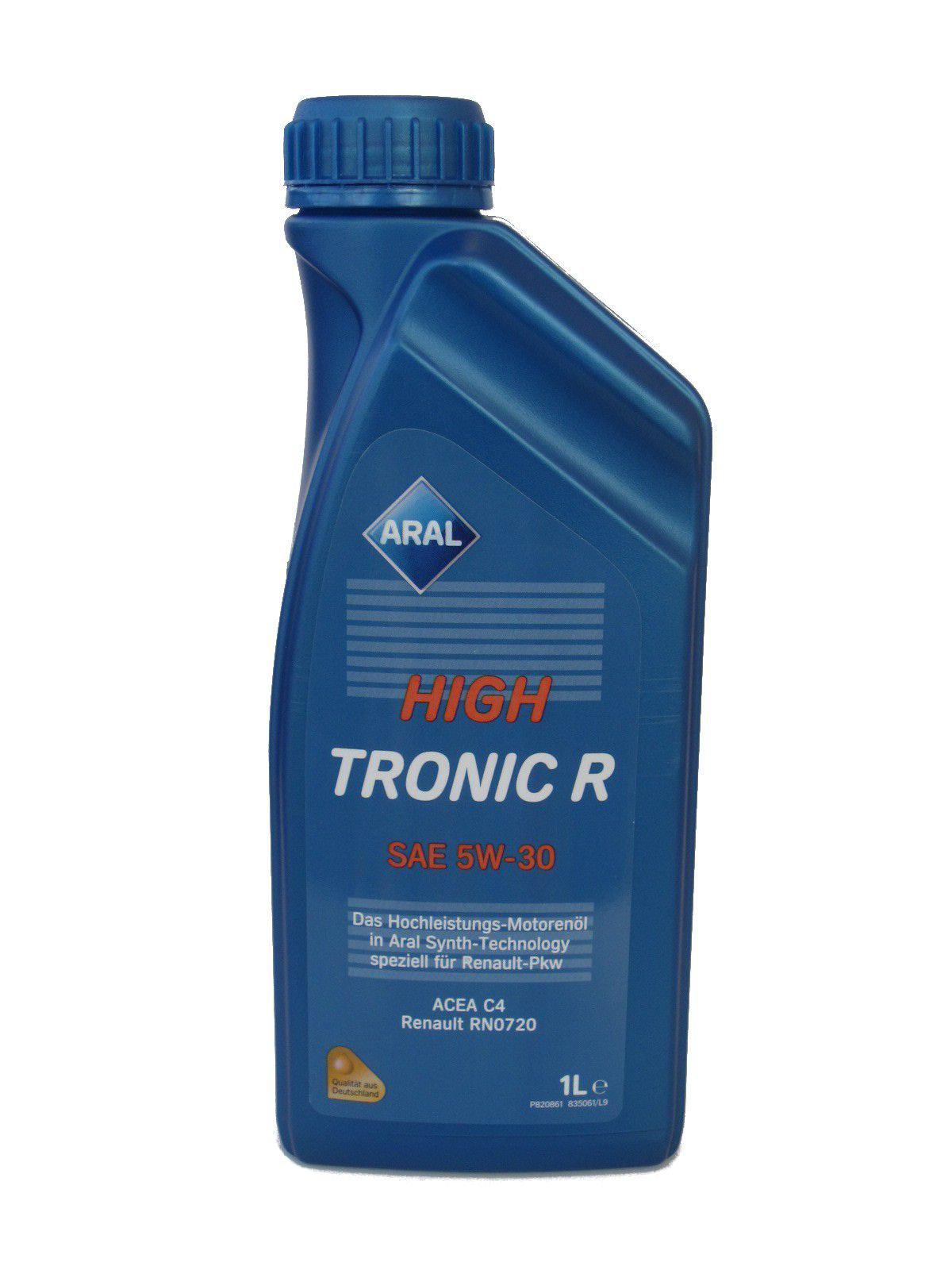 Моторное масло Aral HighTronic R 5W-30 1 л - фото 1