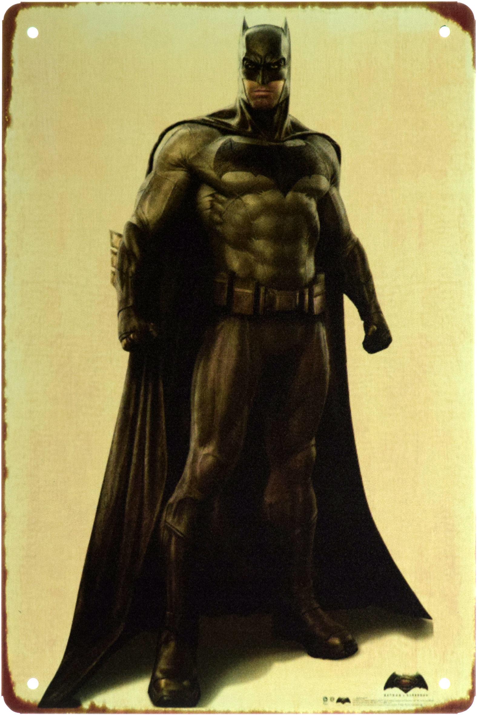 Табличка металлическая Бэтмен/Batman DC Comics 20x30 см