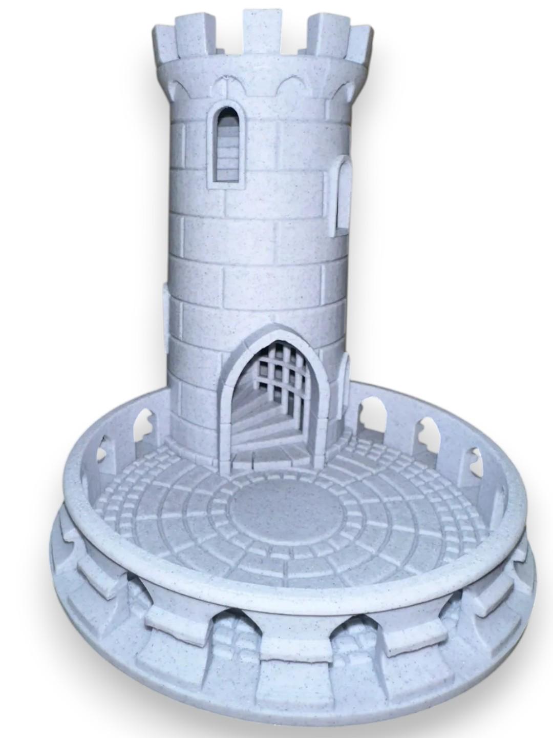 Башня для кубиков Замковый Бастион Белый (0703) - фото 5 Башня для кубиков Замковый Бастион Белый (0703) - фото 5