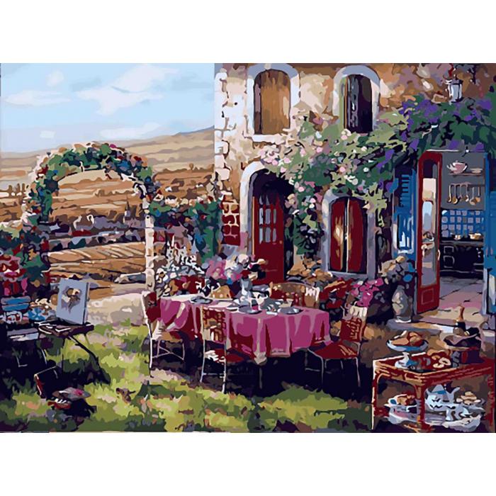 Картина по номерам Идейка "Жизнь в Провансе" 40х50 см (skl-КНО2245)