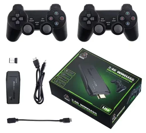 Ігрова приставка Game Stick Lite M8 64 Gb 20000 ігор HDMI 4K Ultra HD з двома джойстиками (18774180)