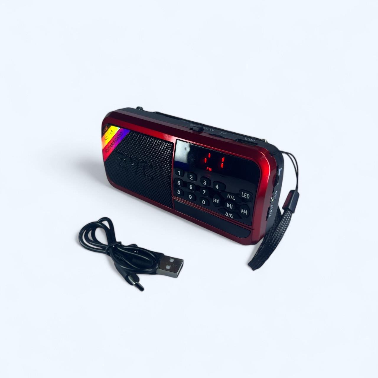 Радіоприймач портативний VHG EC-7 Red - фото 5 Радіоприймач портативний VHG EC-7 Red - фото 5