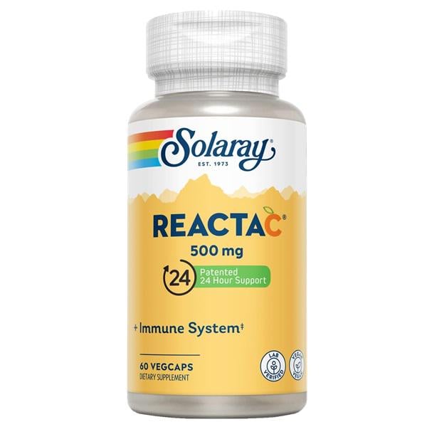 Витамин C Solaray Reacta-C 500мг 60 вег. капс. (000013934)