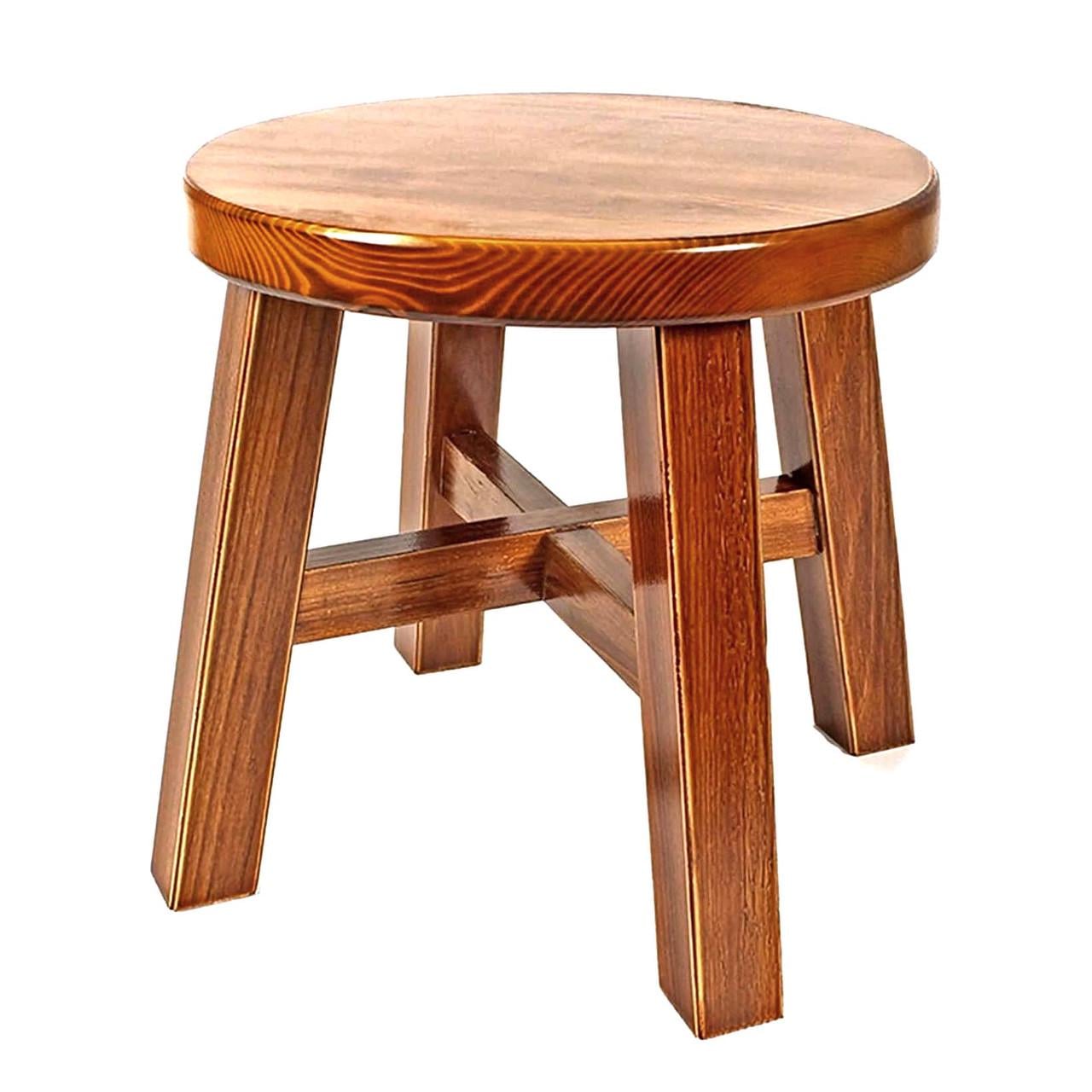 Табурет для ванной из дерева Лестан Охра (ТВН-012104)