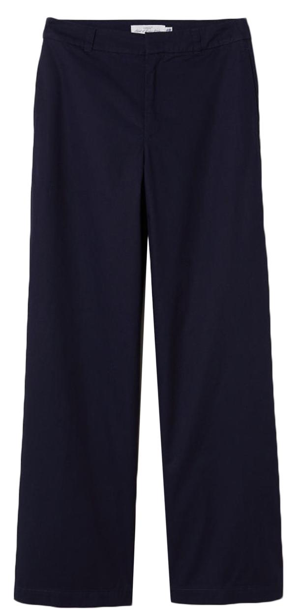 Брюки H&M р. 32 Темно-синий (6420477)