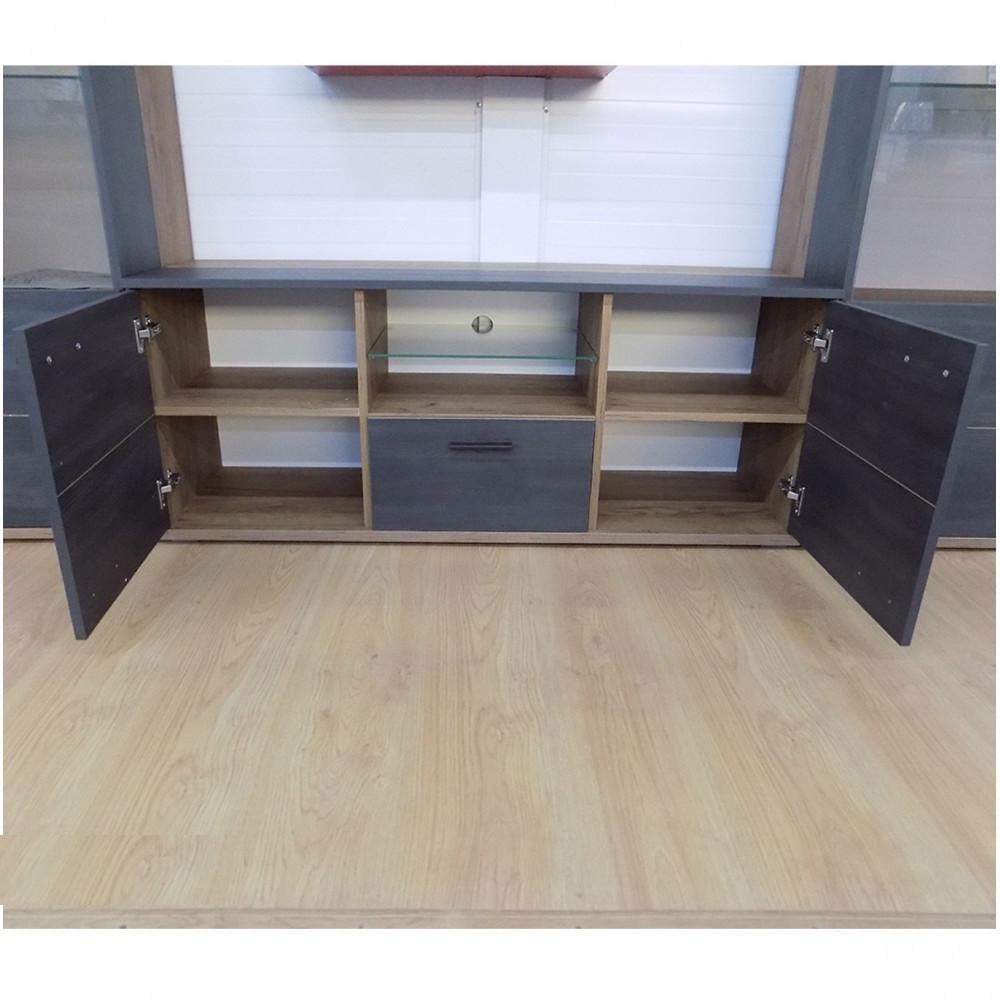 Тумба ТВ Sokme Адель 2Д /1Ш 1290х396х525 мм крафт табако (28421064) - фото 7