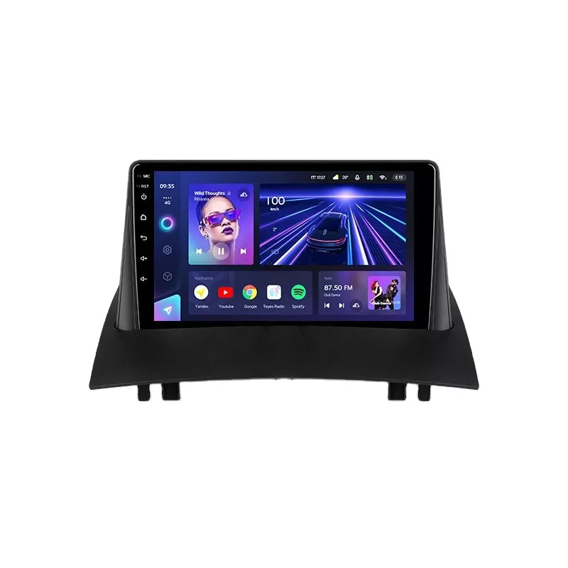 Автомагнитола штатная Teyes для Renault Megane 2 2002-2009 Android C3 6/128G 360°