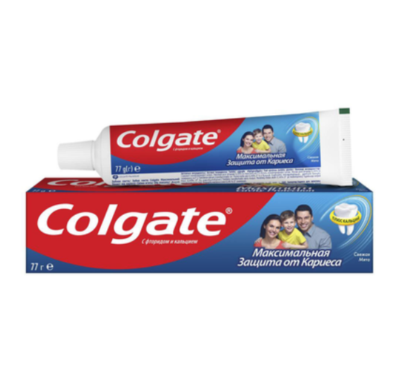 Зубная паста Colgate Максимальная защита от кариеса Свежая мята 50 мл (X-1331)
