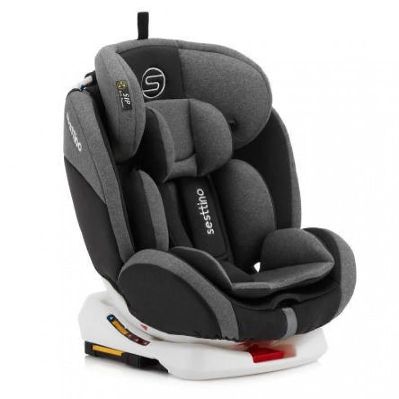 Автокресло Sesttino Oktagon группа 0+/1/2/3 0-36 кг с системой Isofix Черный/Серый