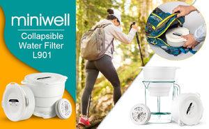 Комплект картриджів до фільтру Miniwell L901-R1 1000L 3 шт. White - фото 2