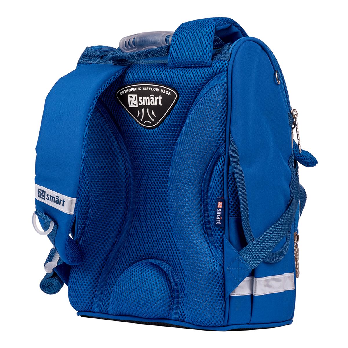 Рюкзак шкільний каркасний Smart PG-11 Navi Синій (557018) - фото 4 Рюкзак шкільний каркасний Smart PG-11 Navi Синій (557018) - фото 4
