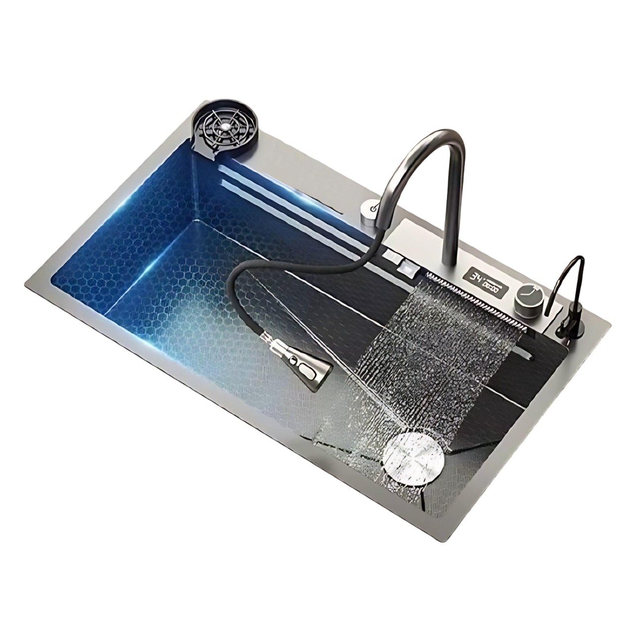 Мойка для кухни Willda кухонная мойка ручной работы из нержавеющей стали 304 (946627311)