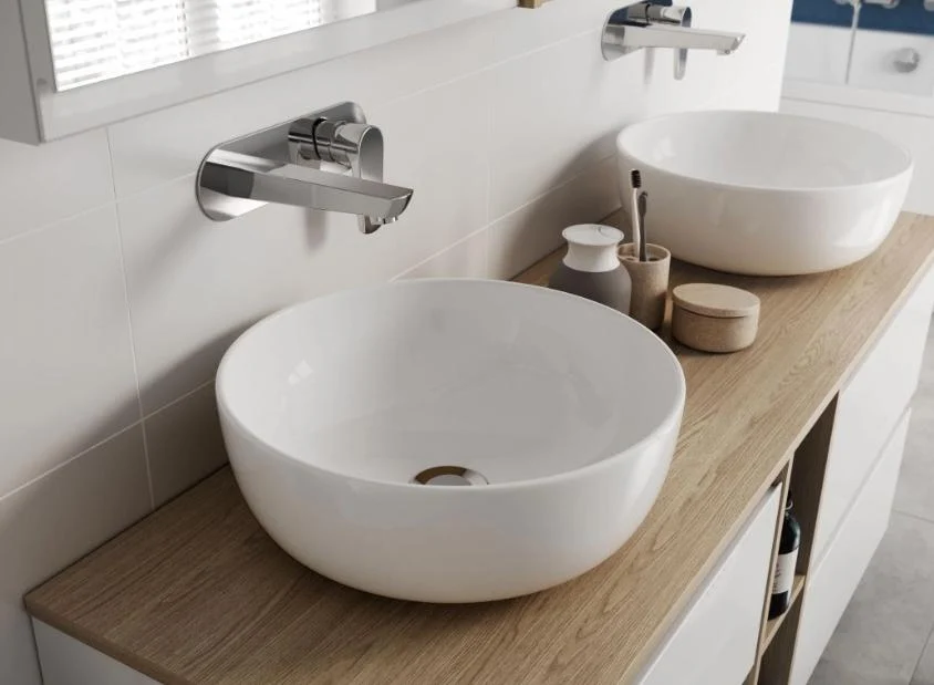 Умивальник на стільницю накладний круглий Cersanit MODUO 35 (K116-047) - фото 4 Умивальник на стільницю накладний круглий Cersanit MODUO 35 (K116-047) - фото 4