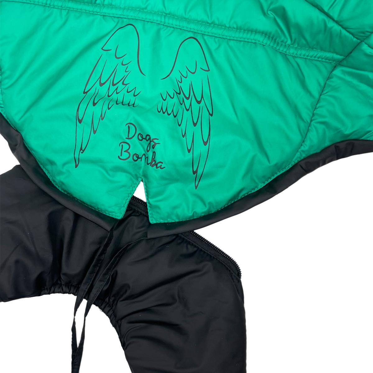 Комбінезон зимовий для собак Dogs Bomba р. 5 Зелений - фото 6 Комбінезон зимовий для собак Dogs Bomba р. 5 Зелений - фото 6