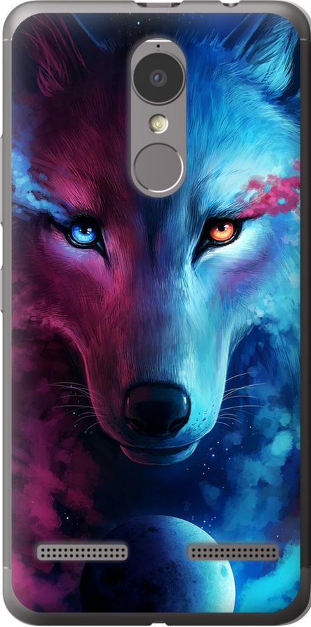 Чехол на Lenovo K6 Арт-волк (3999u-452-42517)