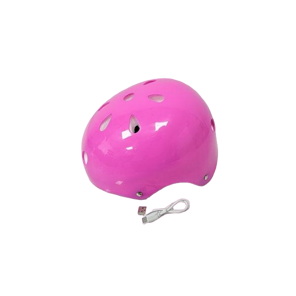 Шлем детский BS LED Розовый (ko-20078)