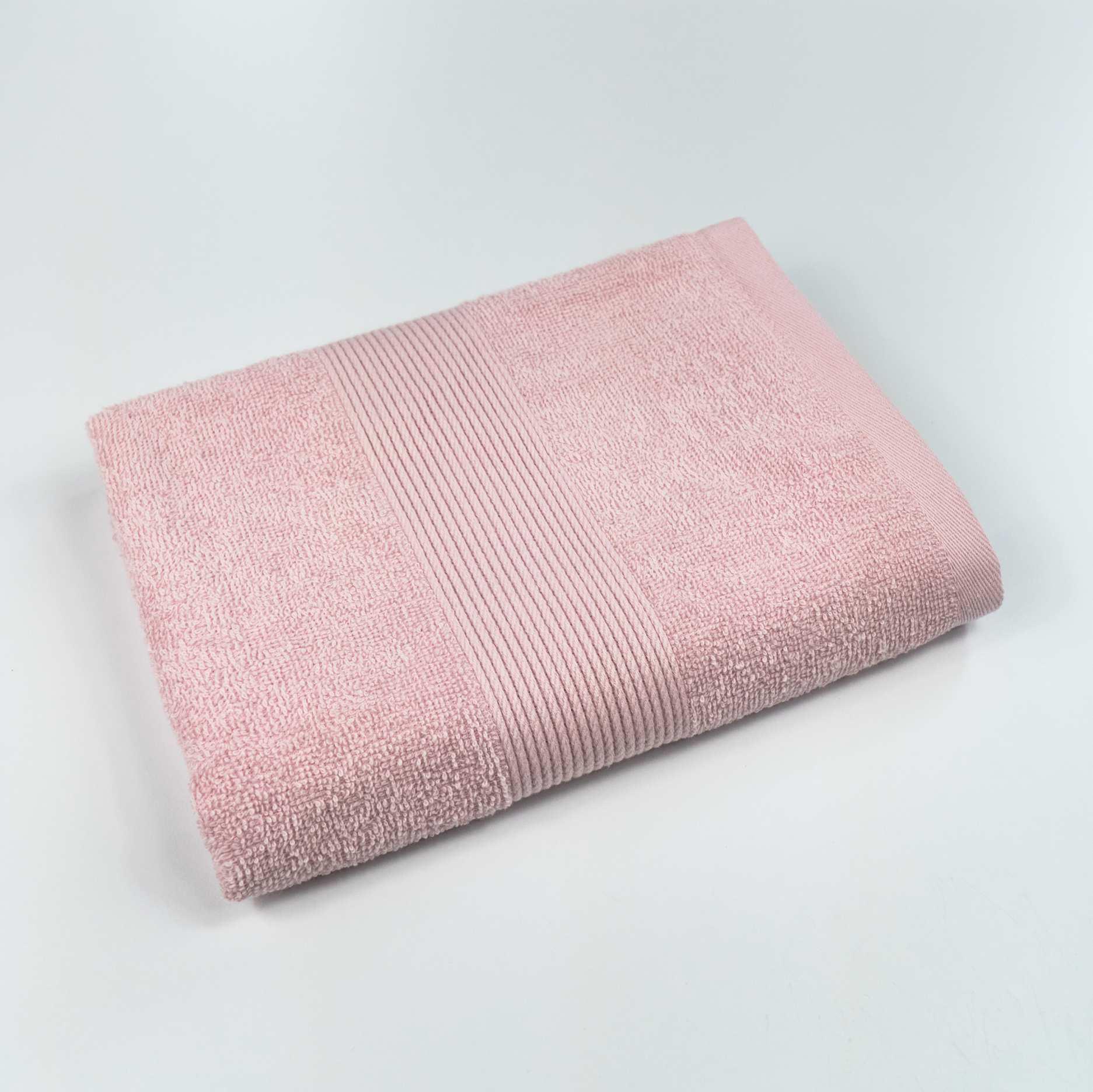 Полотенце для лица и рук GM Textile с бордюром 40х70 см Розовый (400b-70-Pink)