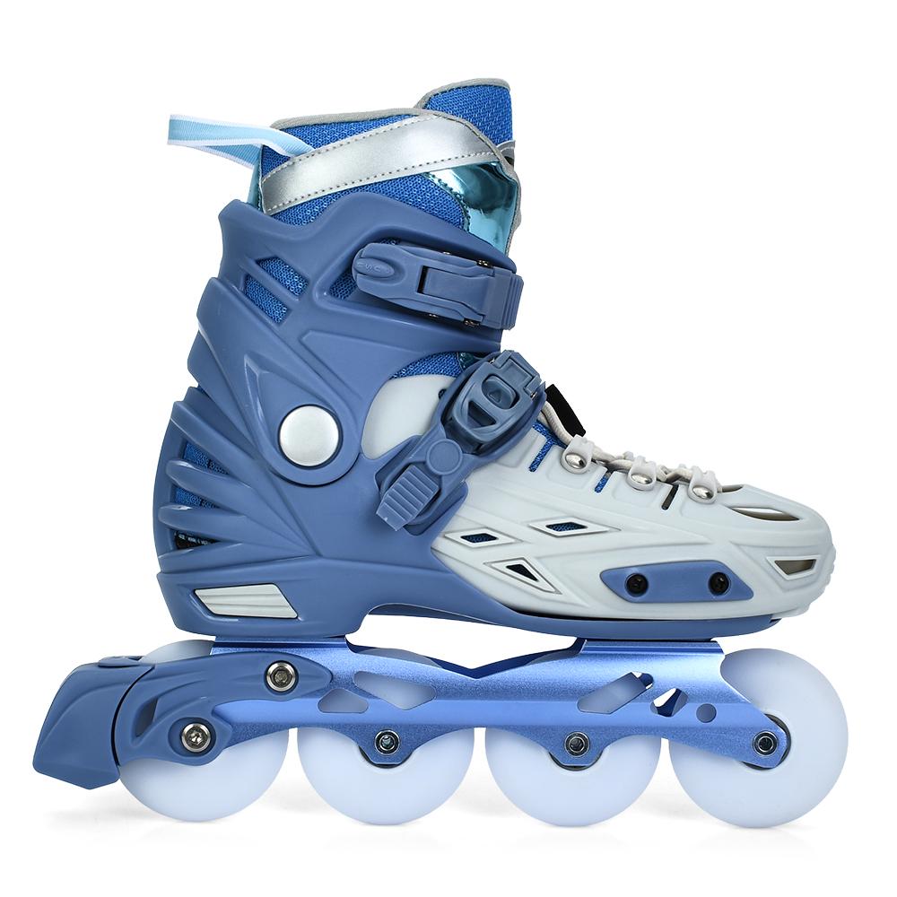 Роликові ковзани дитячі розсувні A4155-L-BL р. 39-42