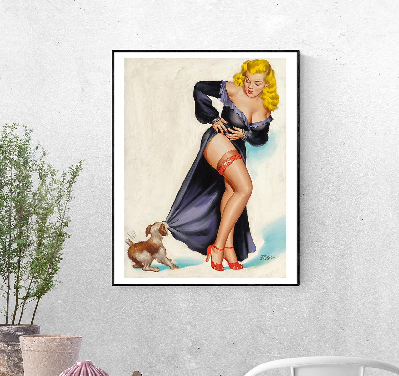 Постер Плохой щенок Питера Дрибена формат А-0 (pin_up0030018_Poster)