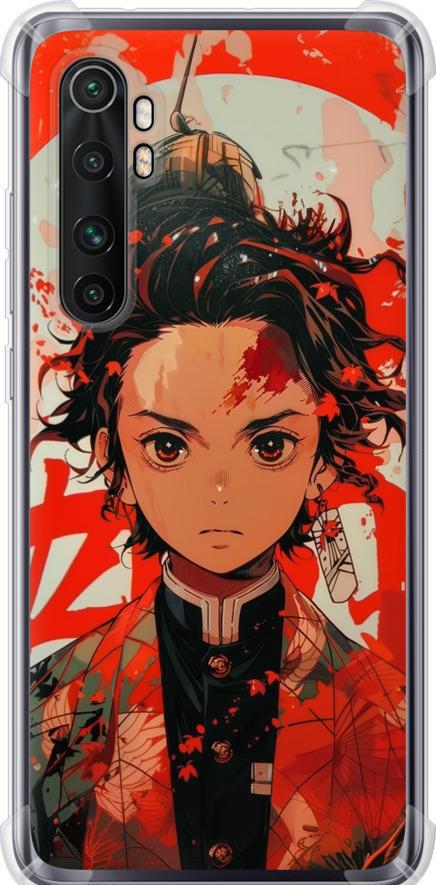 Чехол на Xiaomi Mi Note 10 Lite Тандзиро Камадо (6131sp-1937-42517)
