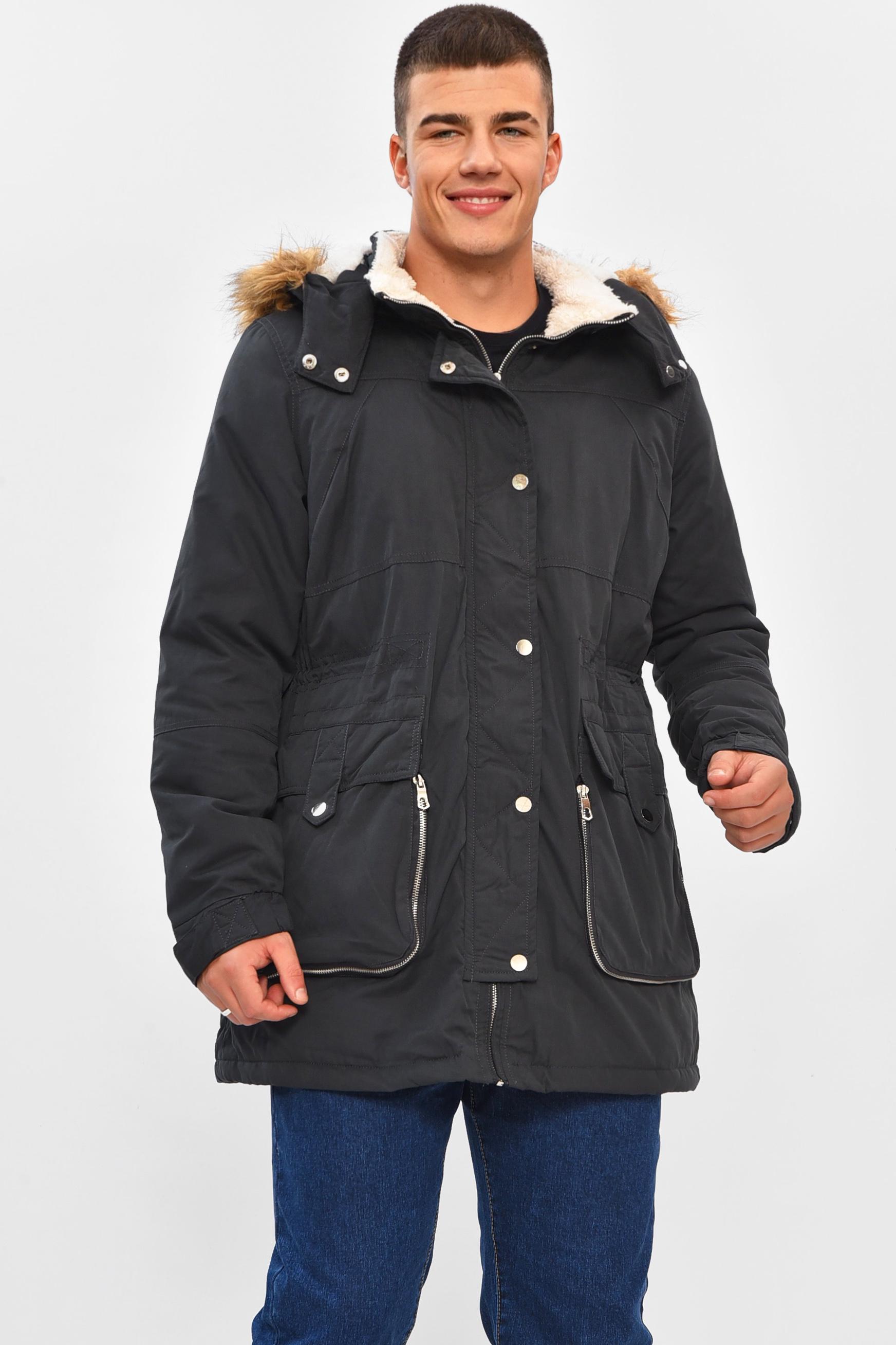 Куртка мужская демисезонная M Темно-синий (206431)