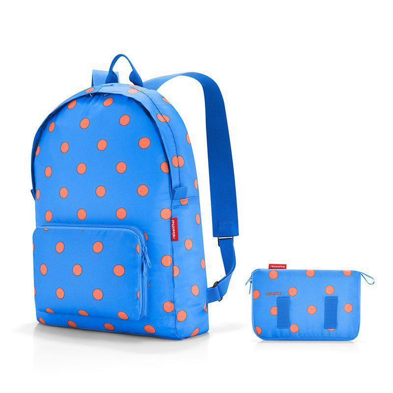 Городской рюкзак складной Reisenthel Mini Maxi Rucksack Azure Dots (AP 4058)